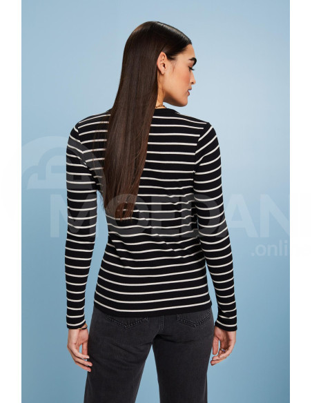 ESPRIT - Striped Rib-Knit Top Тбилиси - изображение 3
