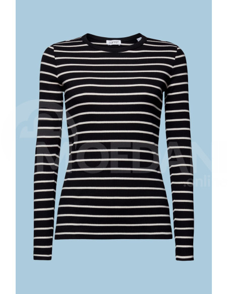 ESPRIT - Striped Rib-Knit Top Тбилиси - изображение 6