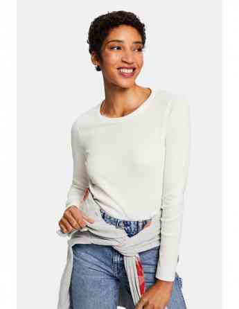 ESPRIT - Ribbed Crewneck Top Tbilisi