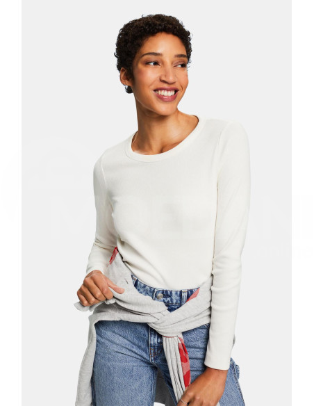 ESPRIT - Ribbed Crewneck Top თბილისი - photo 5