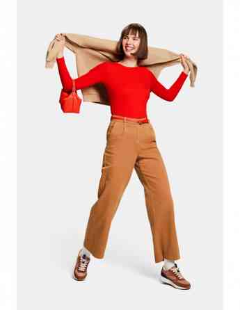 ESPRIT - Ribbed Crewneck Top Tbilisi