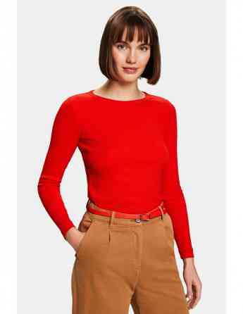 ESPRIT - Ribbed Crewneck Top Tbilisi
