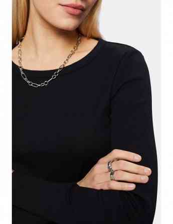 ESPRIT - Ribbed Crewneck Top Tbilisi