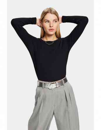 ESPRIT - Ribbed Crewneck Top Tbilisi