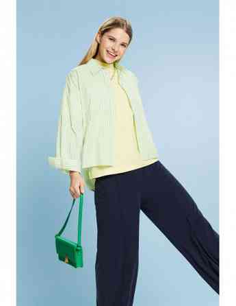 ESPRIT - Mock Neck Jersey T-Shirt Tbilisi