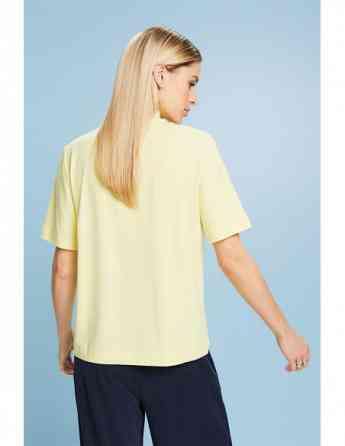 ESPRIT - Mock Neck Jersey T-Shirt Tbilisi