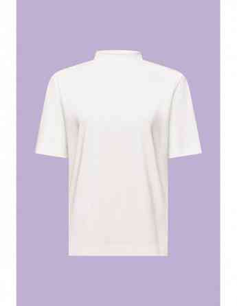 ESPRIT - Mock Neck Jersey T-Shirt Tbilisi