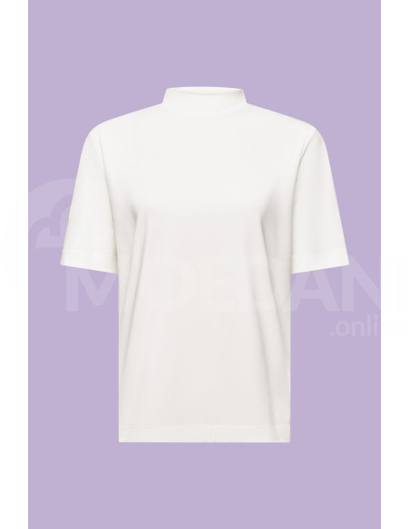 ESPRIT - Mock Neck Jersey T-Shirt Tbilisi - photo 6