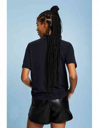 ESPRIT - Mock Neck Jersey T-Shirt Tbilisi