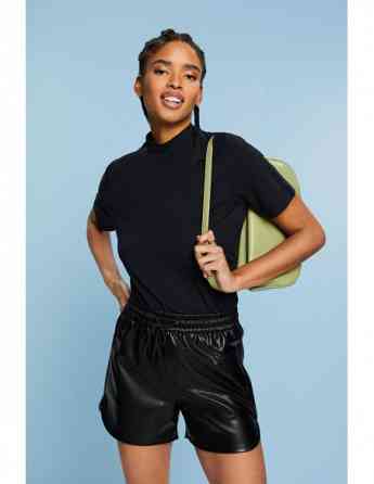 ESPRIT - Mock Neck Jersey T-Shirt Tbilisi