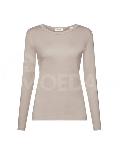 ESPRIT - Long-Sleeve Cotton Jersey T-Shirt თბილისი - photo 1