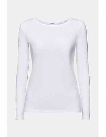 ESPRIT - Long-Sleeve Cotton Jersey T-Shirt Tbilisi