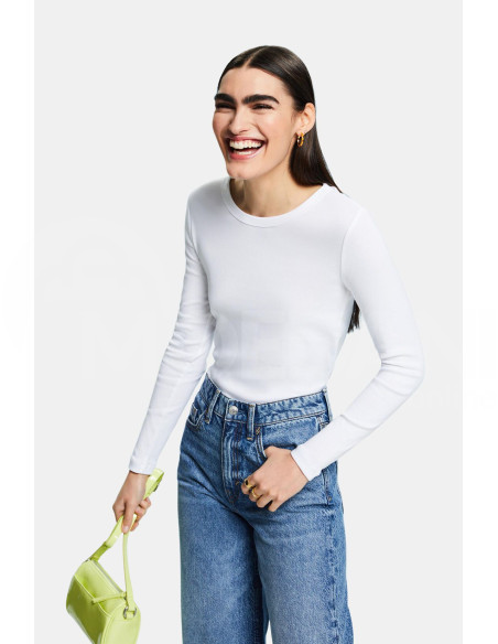 ESPRIT - Long-Sleeve Cotton Jersey T-Shirt თბილისი - photo 1
