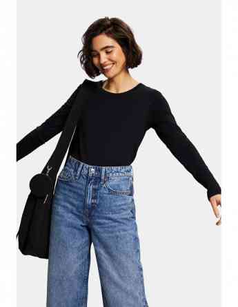 ESPRIT - Long-Sleeve Cotton Jersey T-Shirt Tbilisi