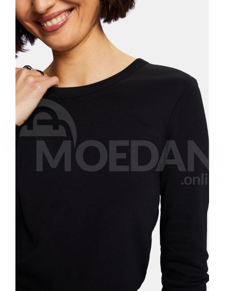 ESPRIT - Long-Sleeve Cotton Jersey T-Shirt თბილისი - photo 4