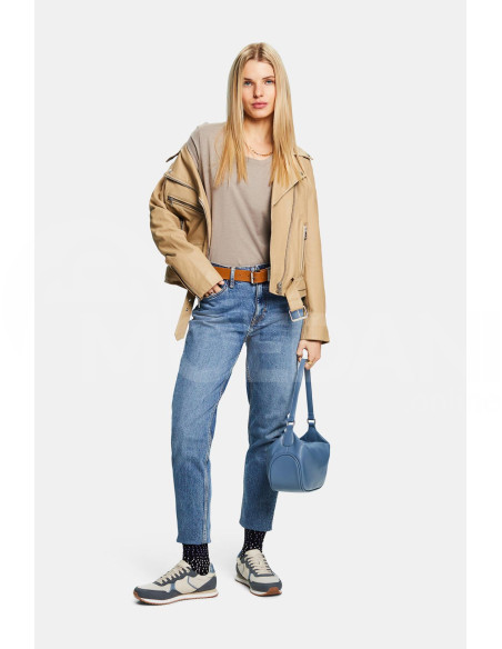 ESPRIT - Scoop Neck Slub T-Shirt Tbilisi - photo 2