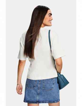 ESPRIT - Waisted Crewneck T-Shirt Tbilisi