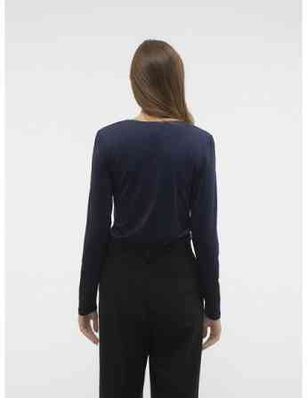 Vero Moda - VMHANNA BIANCA LS V-NECK TOP JRS POP2 Tbilisi