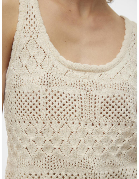 Vero Moda - VMAMALFI SL U-NECK SHORT PULLOVER GA თბილისი - photo 5