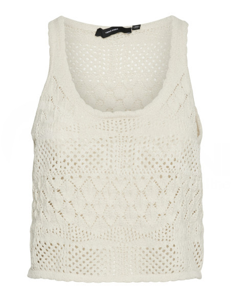 Vero Moda - VMAMALFI SL U-NECK SHORT PULLOVER GA თბილისი - photo 6