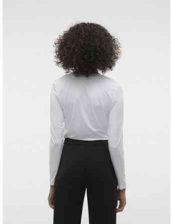 Vero Moda - VMHANNA BIANCA LS V-NECK TOP JRS POP2 Tbilisi
