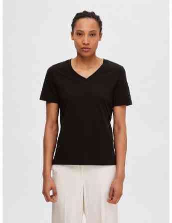 SELECTED FEMME - SLFESSENTIAL SS V-NECK TEE NOOS Tbilisi