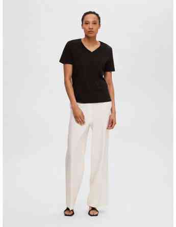 SELECTED FEMME - SLFESSENTIAL SS V-NECK TEE NOOS Tbilisi