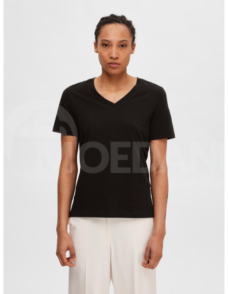 SELECTED FEMME - SLFESSENTIAL SS V-NECK TEE NOOS Tbilisi - photo 3