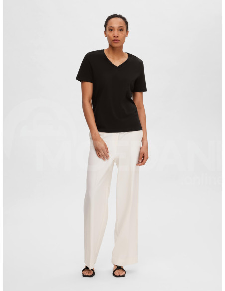 SELECTED FEMME - SLFESSENTIAL SS V-NECK TEE NOOS Tbilisi - photo 1