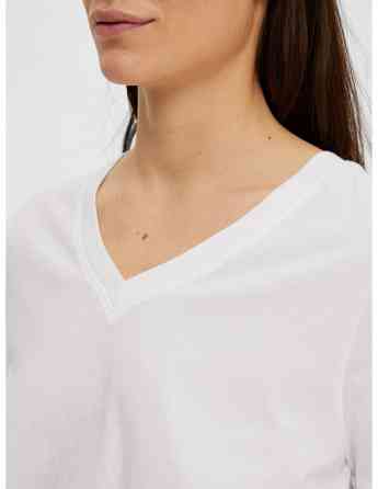 SELECTED FEMME - SLFESSENTIAL SS V-NECK TEE NOOS Tbilisi
