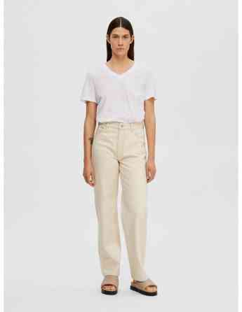 SELECTED FEMME - SLFESSENTIAL SS V-NECK TEE NOOS Tbilisi