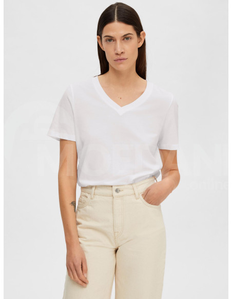 SELECTED FEMME - SLFESSENTIAL SS V-NECK TEE NOOS Tbilisi - photo 1