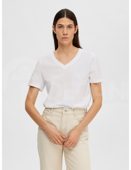 SELECTED FEMME - SLFESSENTIAL SS V-NECK TEE NOOS Tbilisi - photo 2