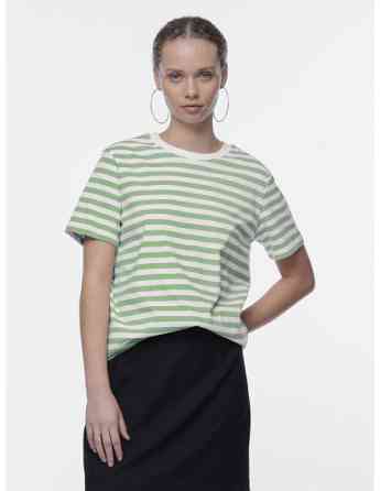 Pieces - PCRIA SS TEE STRIPES NOOS BC Tbilisi