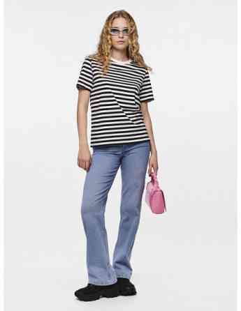 Pieces - PCRIA SS TEE STRIPES NOOS BC Tbilisi
