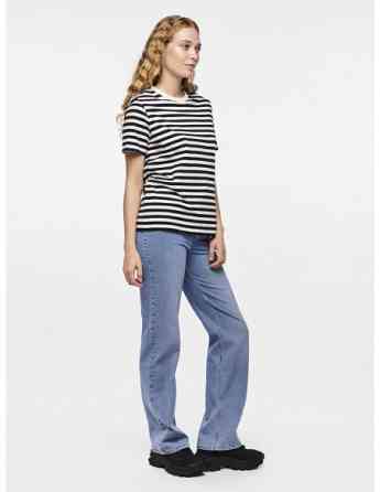 Pieces - PCRIA SS TEE STRIPES NOOS BC Tbilisi