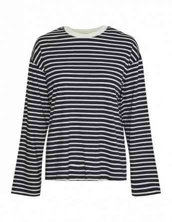 Pieces - PCJUPITER LS STRIPE TOP Tbilisi