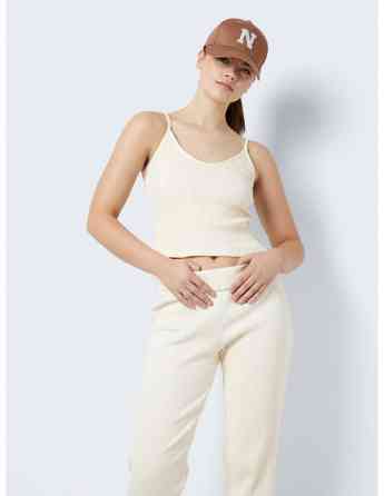 Noisy May - NMGILL S/L V-NECK RIB TOP JRS Tbilisi