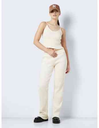 Noisy May - NMGILL S/L V-NECK RIB TOP JRS Tbilisi