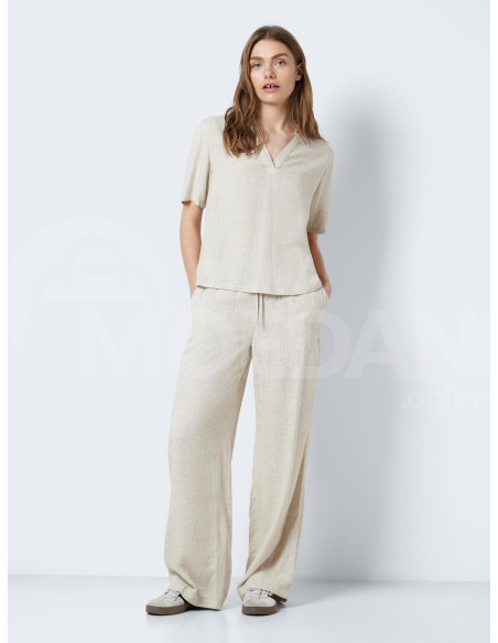 Noisy May - NMLEILANI S/S POLO TOP WVN NOOS Tbilisi - photo 2