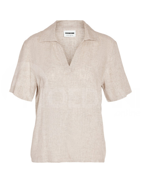 Noisy May - NMLEILANI S/S POLO TOP WVN NOOS Tbilisi - photo 6