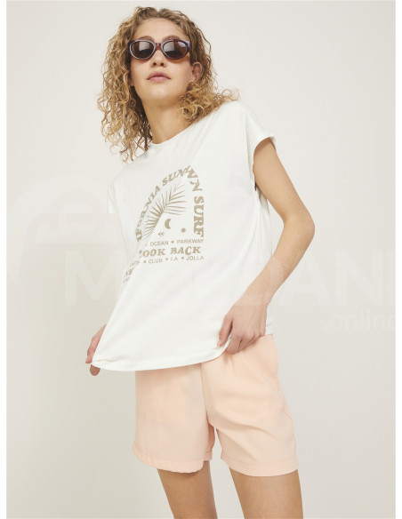 JJXX - JXASTRID SL BOXY PRINT TEE JRS Тбилиси - изображение 1