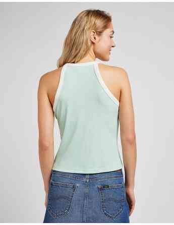 Lee - CROPPED HALTER TOP Tbilisi