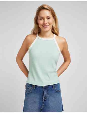 Lee - CROPPED HALTER TOP Tbilisi