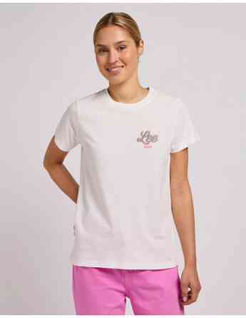 Lee - SMALL LOGO TEE Tbilisi