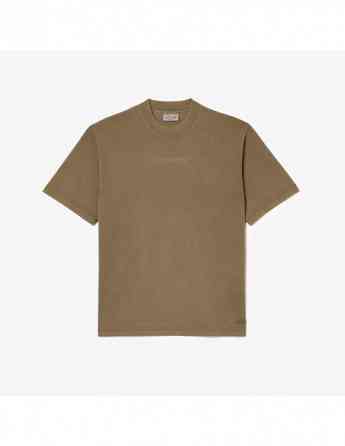 Lacoste - Unisex Loose Fit Cotton Jersey T-Shirt Tbilisi