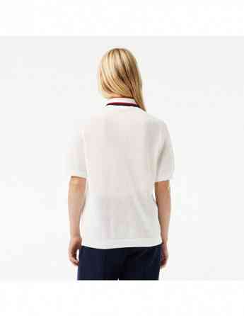 Lacoste - Short Sleeved Polo Neck Cotton Sweater Tbilisi