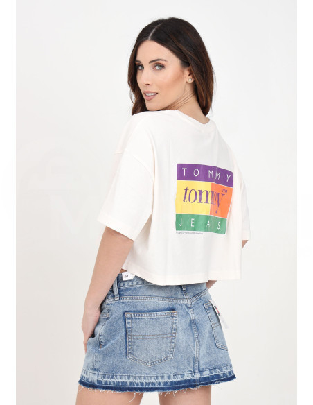 Tommy Jeans - TJW OVS CRP SUMMER FLAG TEE Тбилиси - изображение 2