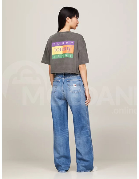 Tommy Jeans - TJW OVS CRP SUMMER FLAG TEE Тбилиси - изображение 4