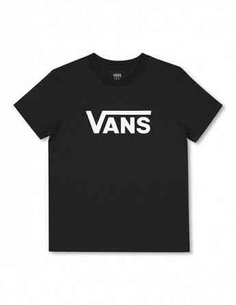 VANS - Vans Drop V Crew-B Black Women's T-Shirt Tbilisi